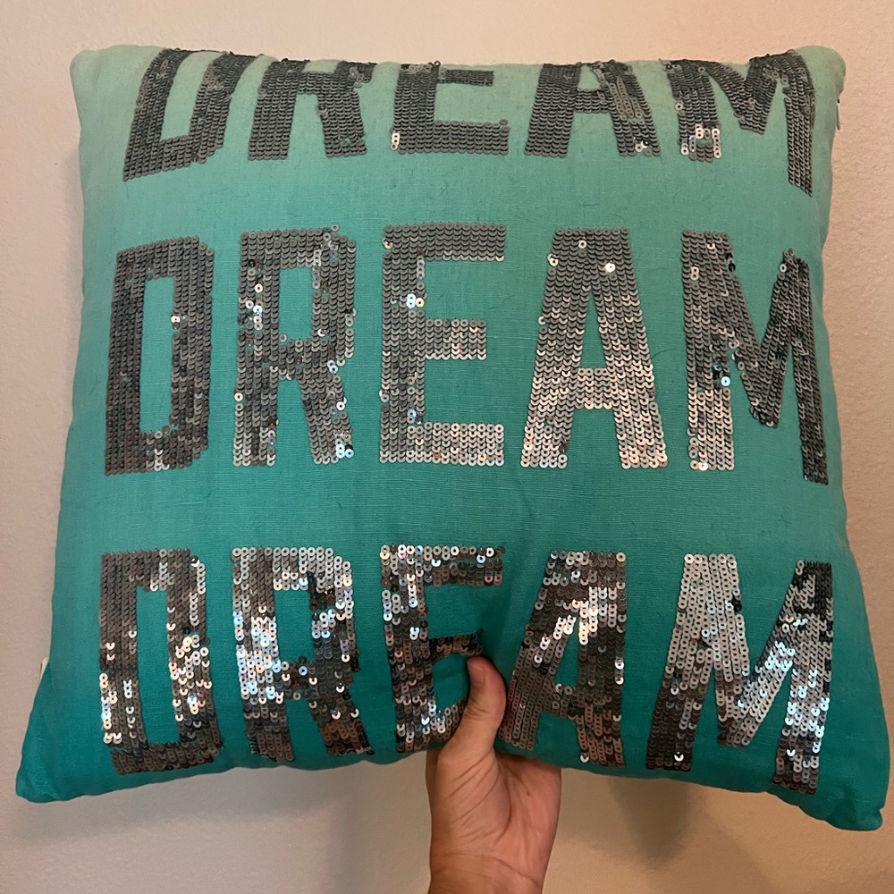 VS PINK throw pillow